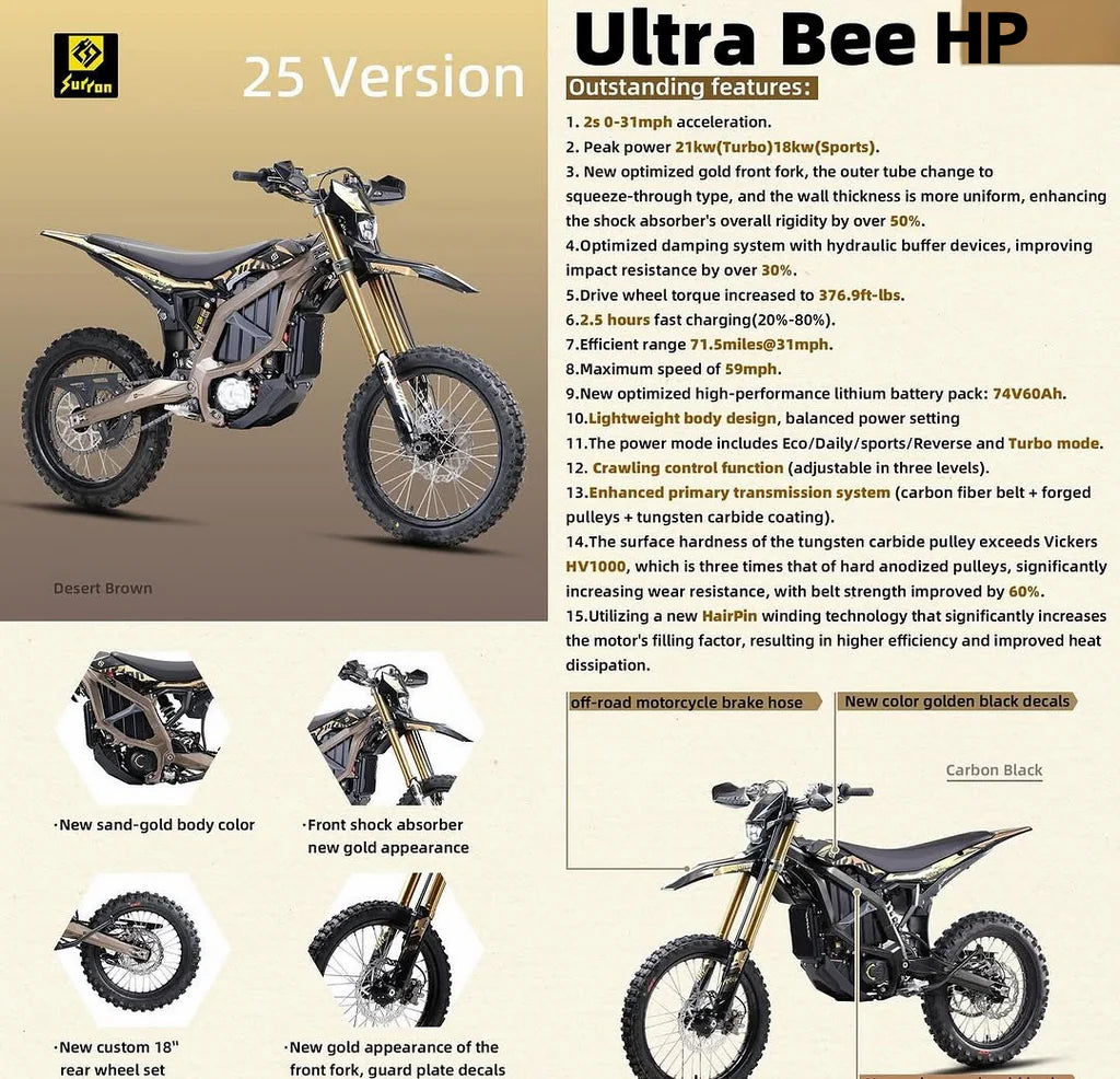 (in stock) Surron Ultra Bee 2025 HP