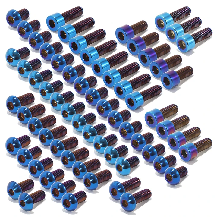 Titanium Bolts Kit for Sur-Ron LBX, 79Bike, E-Ride, Ventus One, Segway X160 & X260